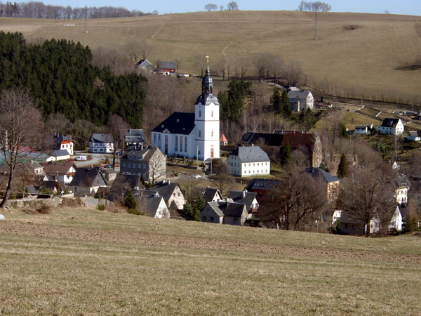 Blick auf Drebach
